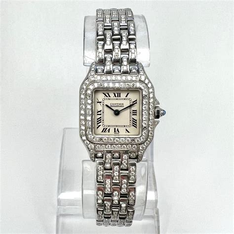 cartier panthere gebraucht|cartier panthere watch with diamonds.